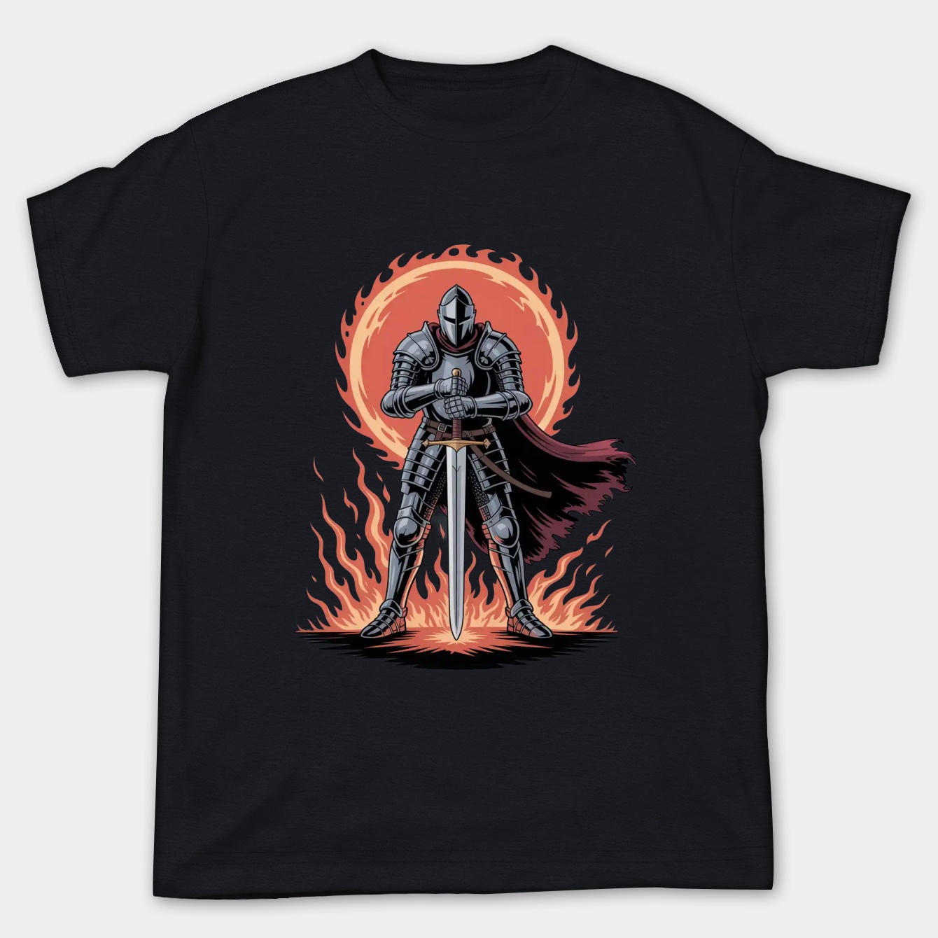 dark soul burning knight