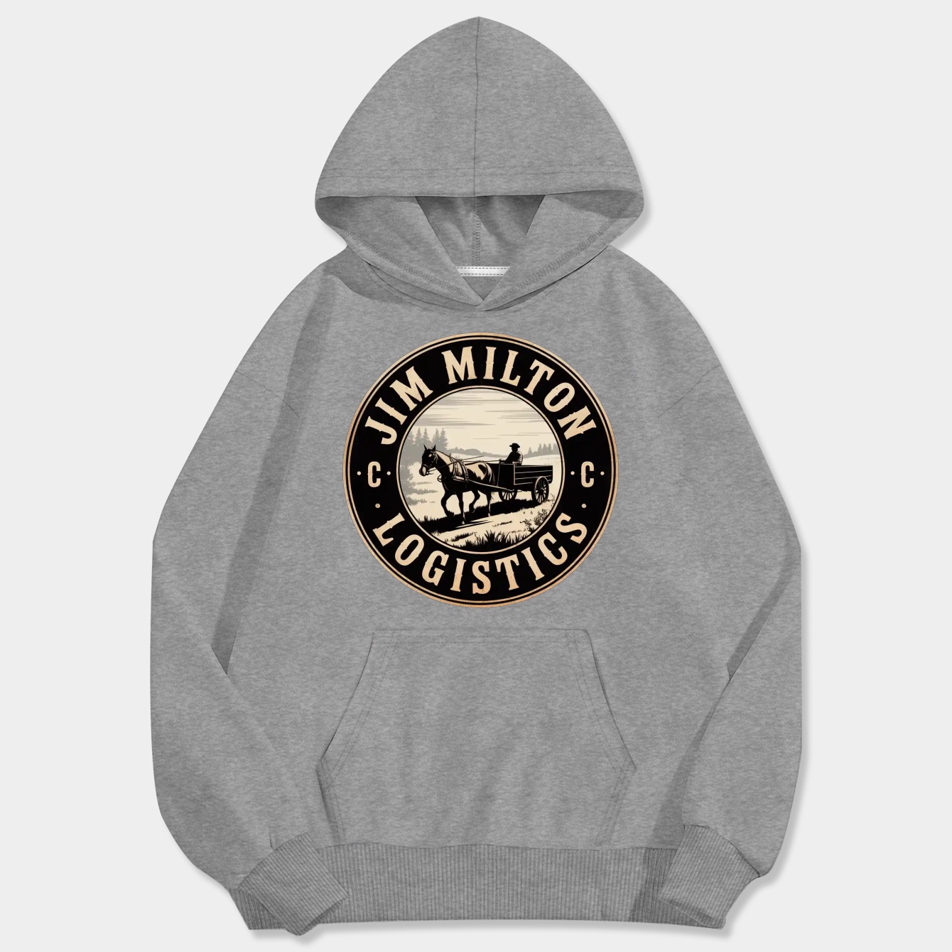 Jim Milton Logistics Men's Big & Tall Hoodie