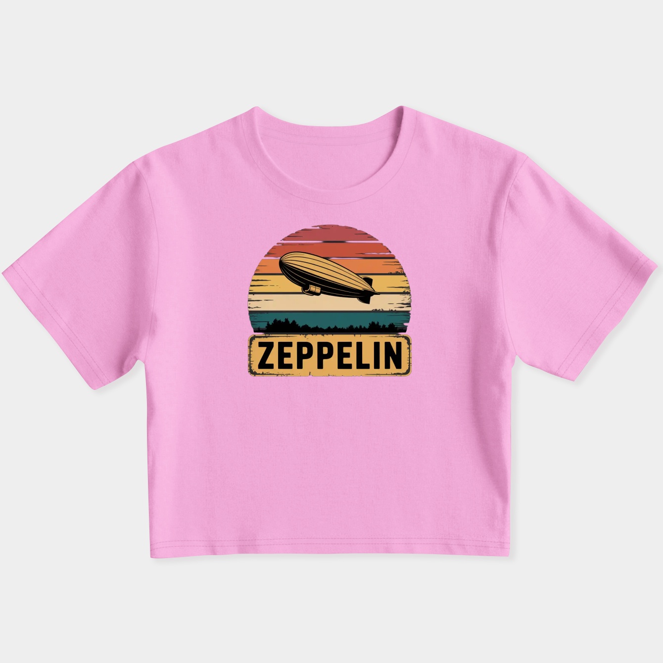 Led Zeppelin Classic Women's Slim Fit Baby Tee
