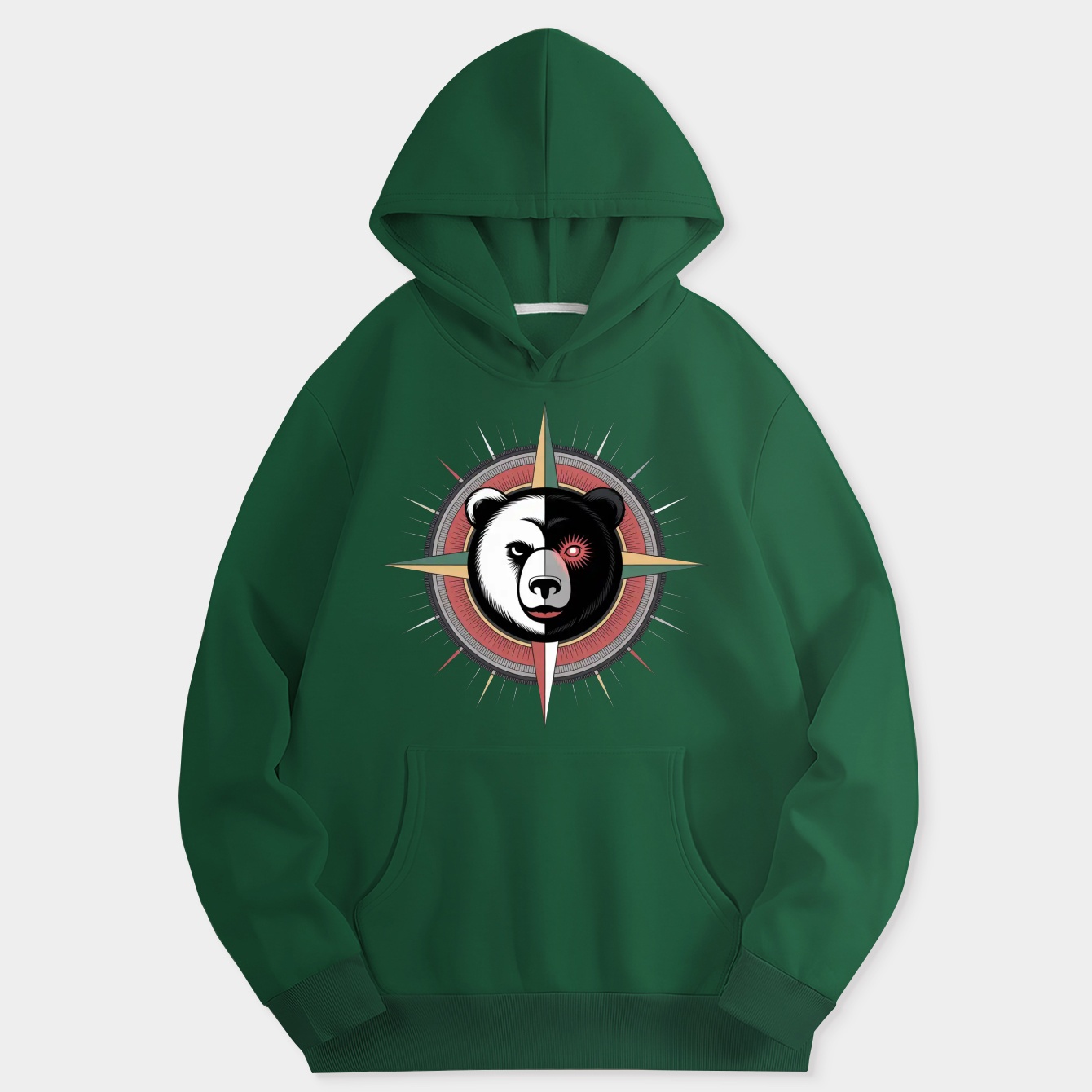 Monokuma Compass Emblem Design