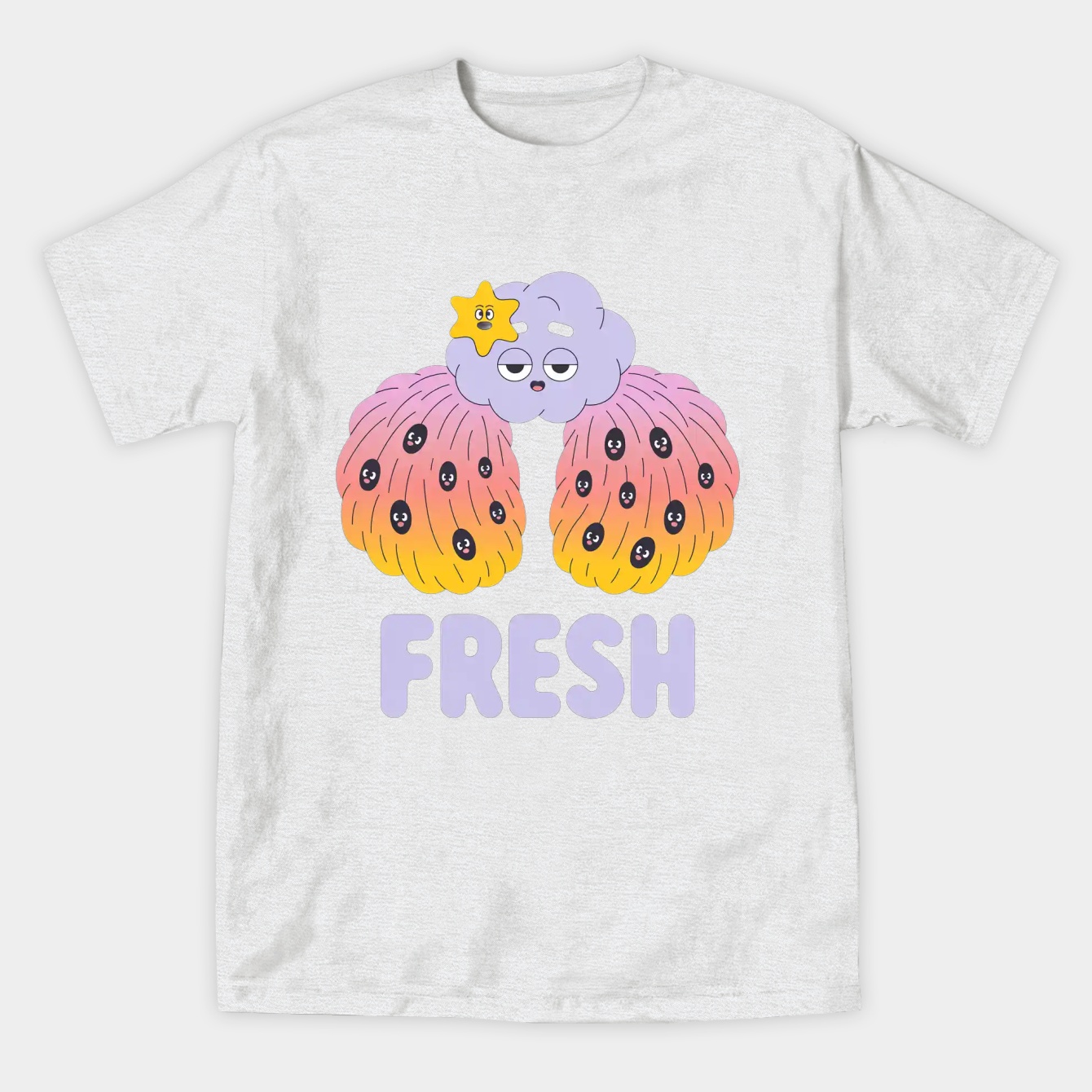 Lumpy Space Princess Fresh Women's Athletic Performance T-Shirt