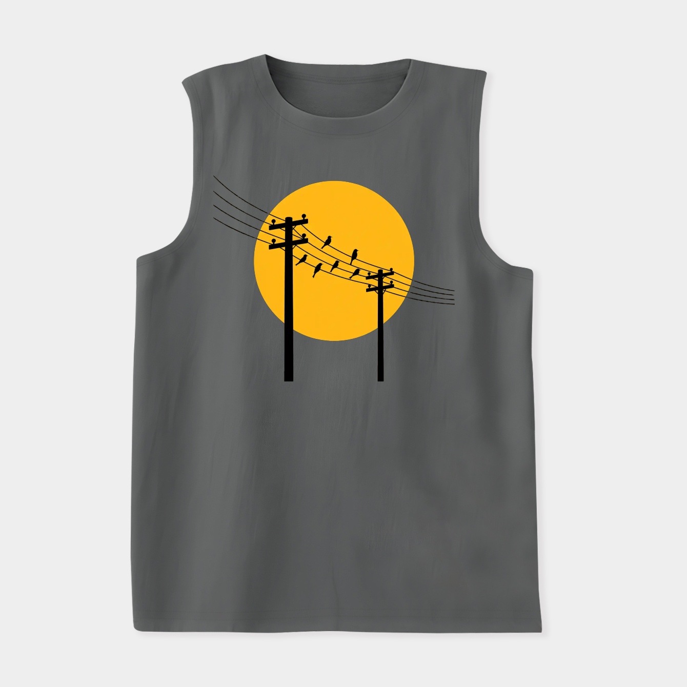 Song Birds at Sunset Women's Soft Tank Top