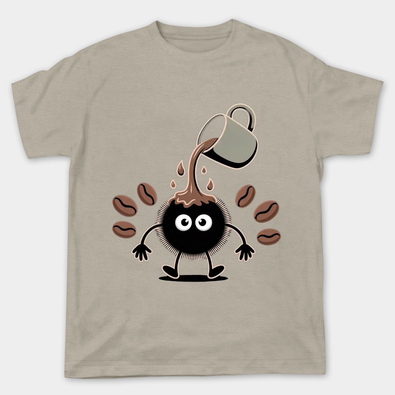Coffee x Susuwatari Women's Plus Size T-shirt