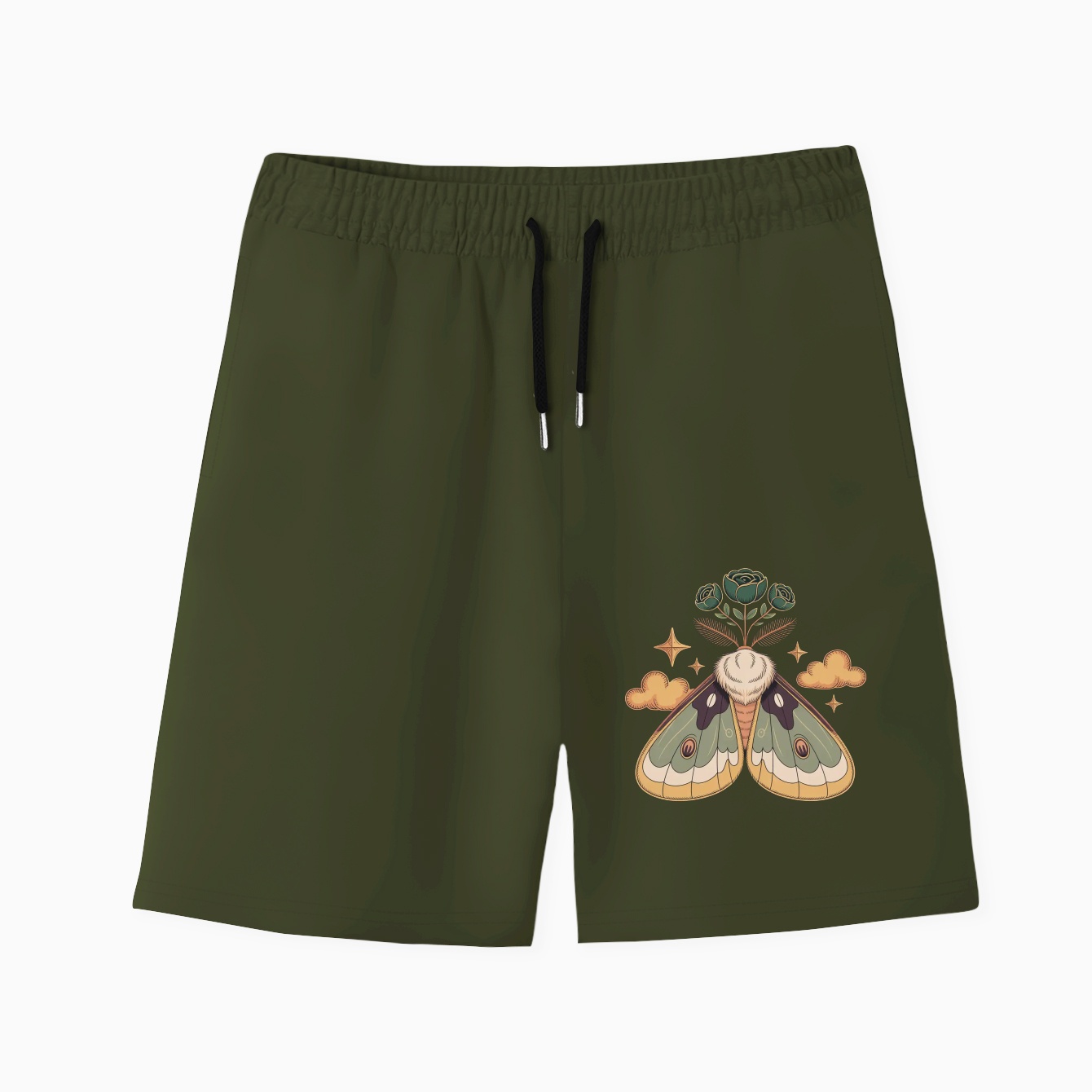 kıng bug Men's Quick-Dry Athletic Shorts