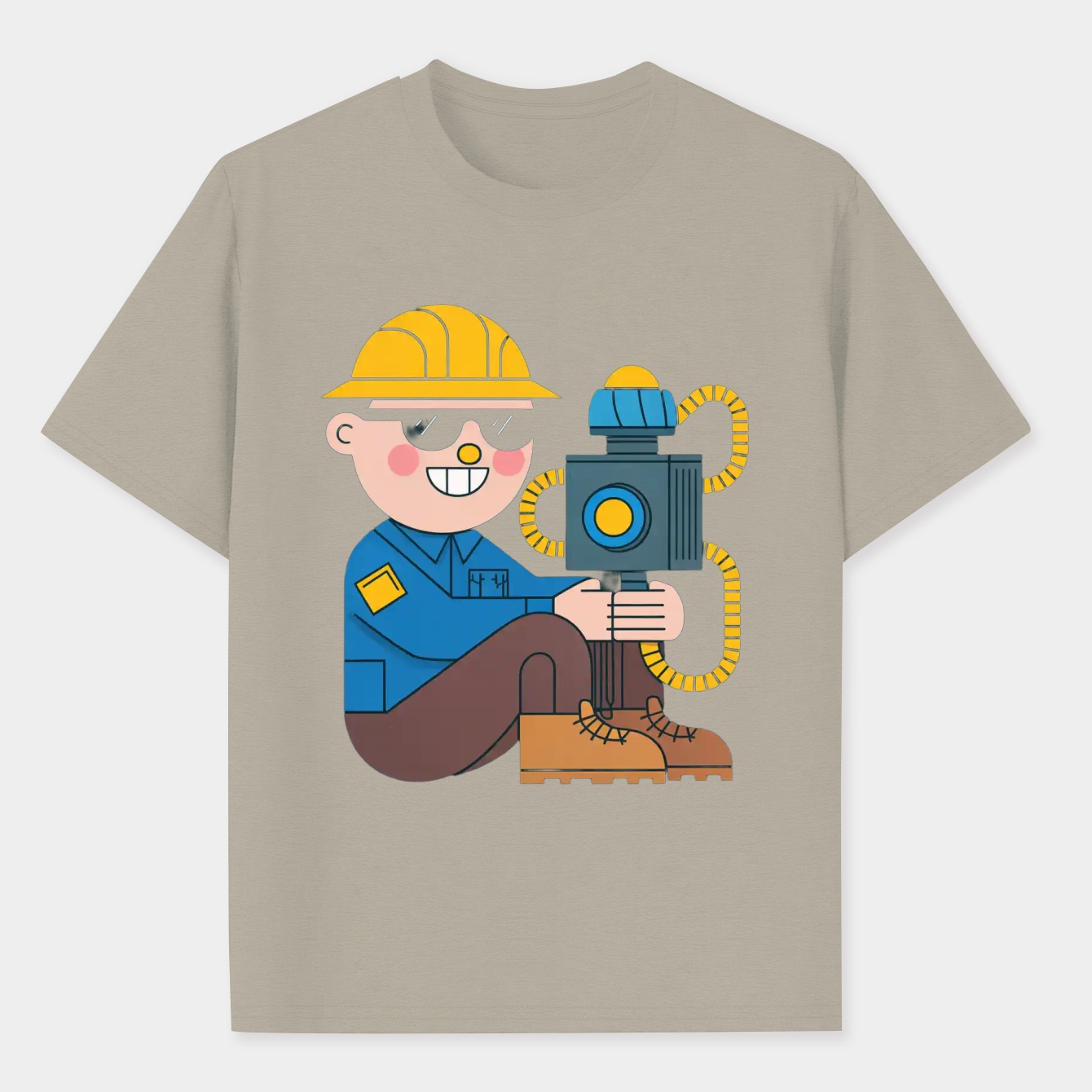 BLU Engineer Men's Performance Athletic T-Shirt