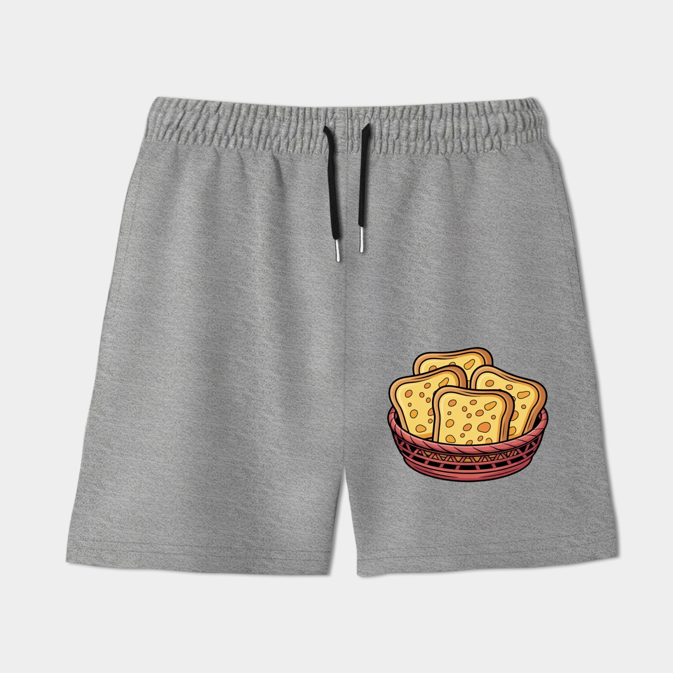 Cheese Bread Pattern Women's Shorts