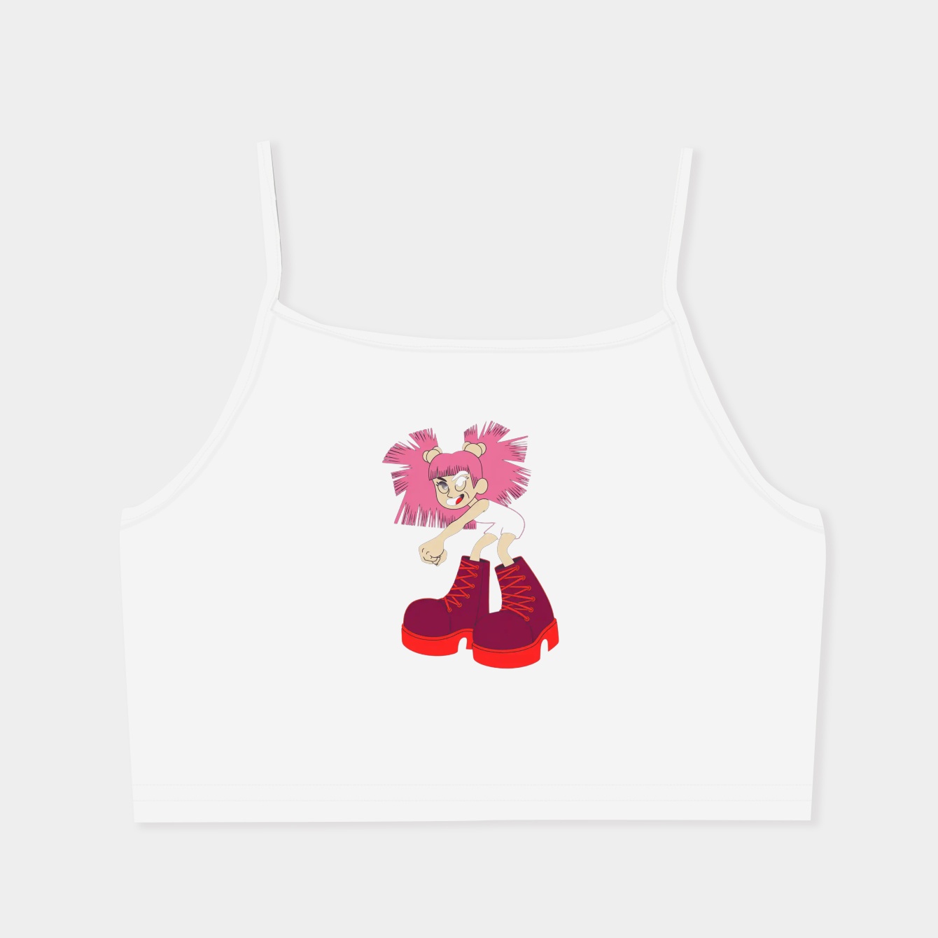 enoshima Women's  Spaghetti Strap Tank Top