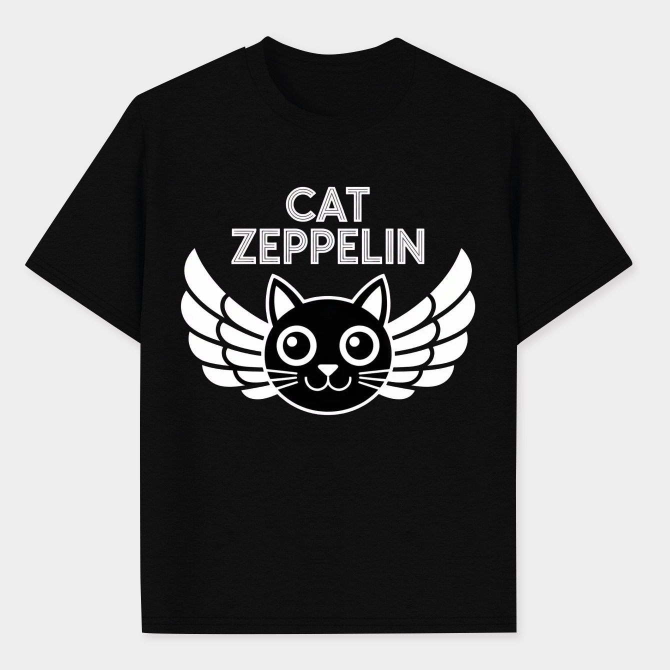 Cat Zeppelin Men's Performance Athletic T-Shirt