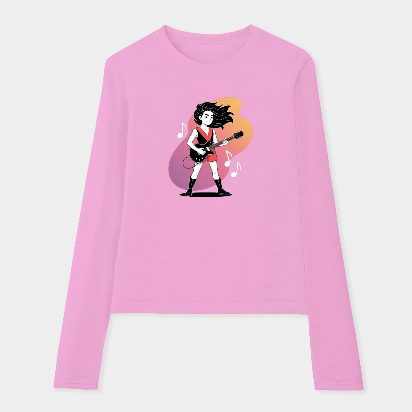 Woke Up Women's Soft Long Sleeve T-Shirt