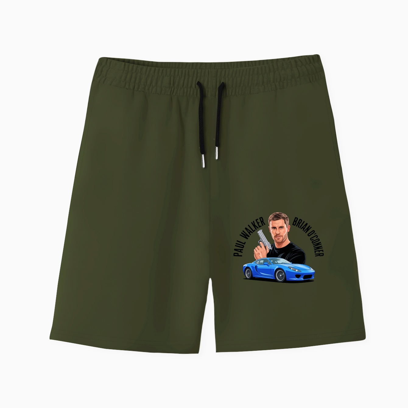 Paul Walker / Brian O'Conner Men's Quick-Dry Athletic Shorts
