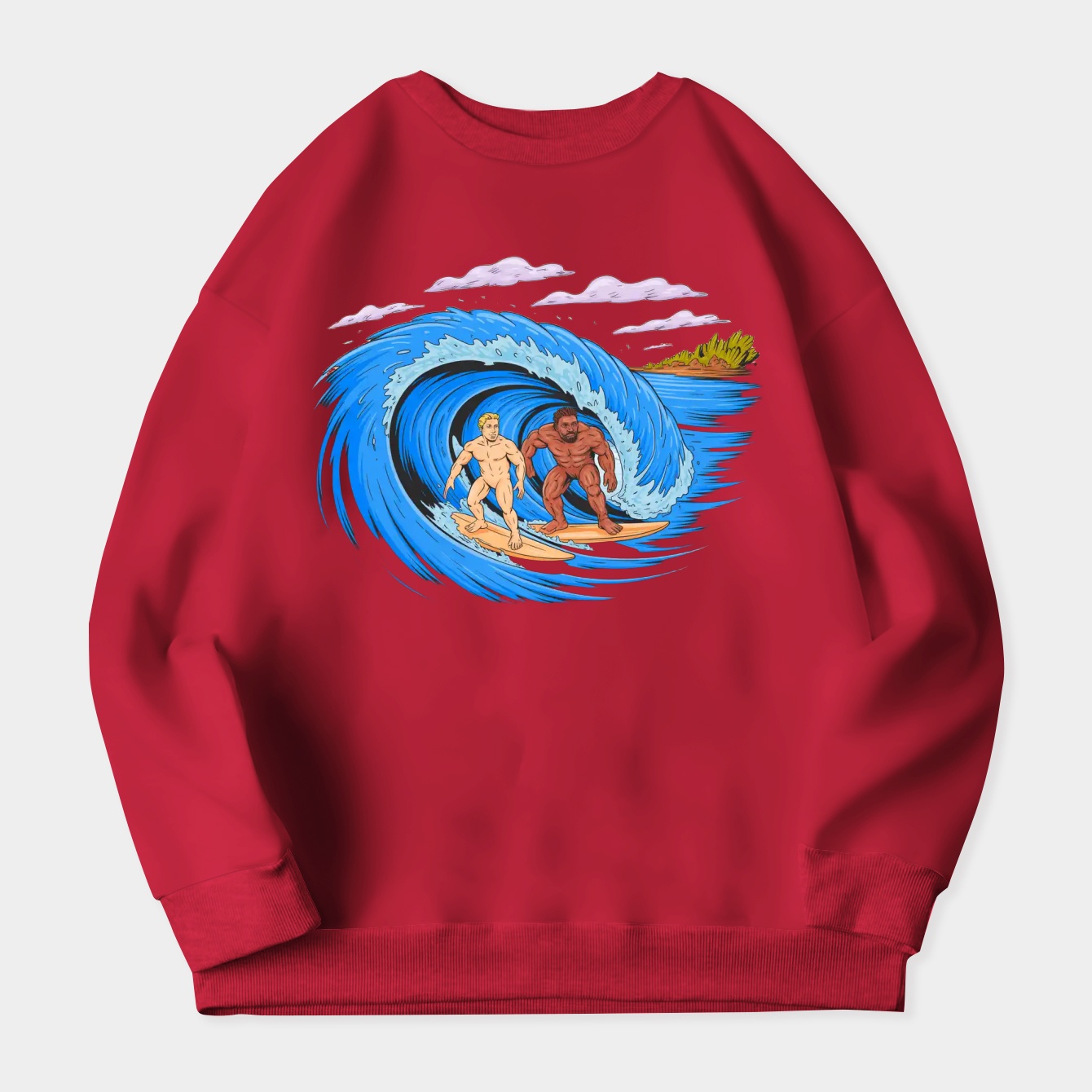 Big Lez Show Ending Women's Plus Size Sweatshirt