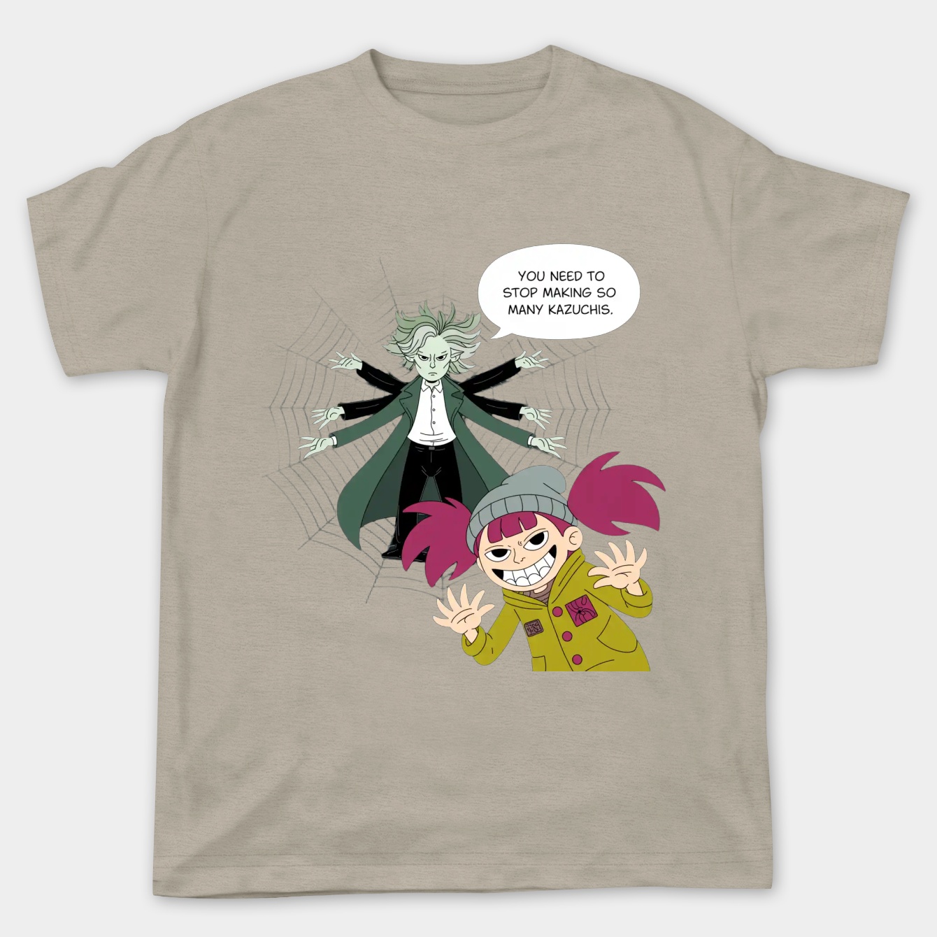 Spider Nagito and Kazuichi