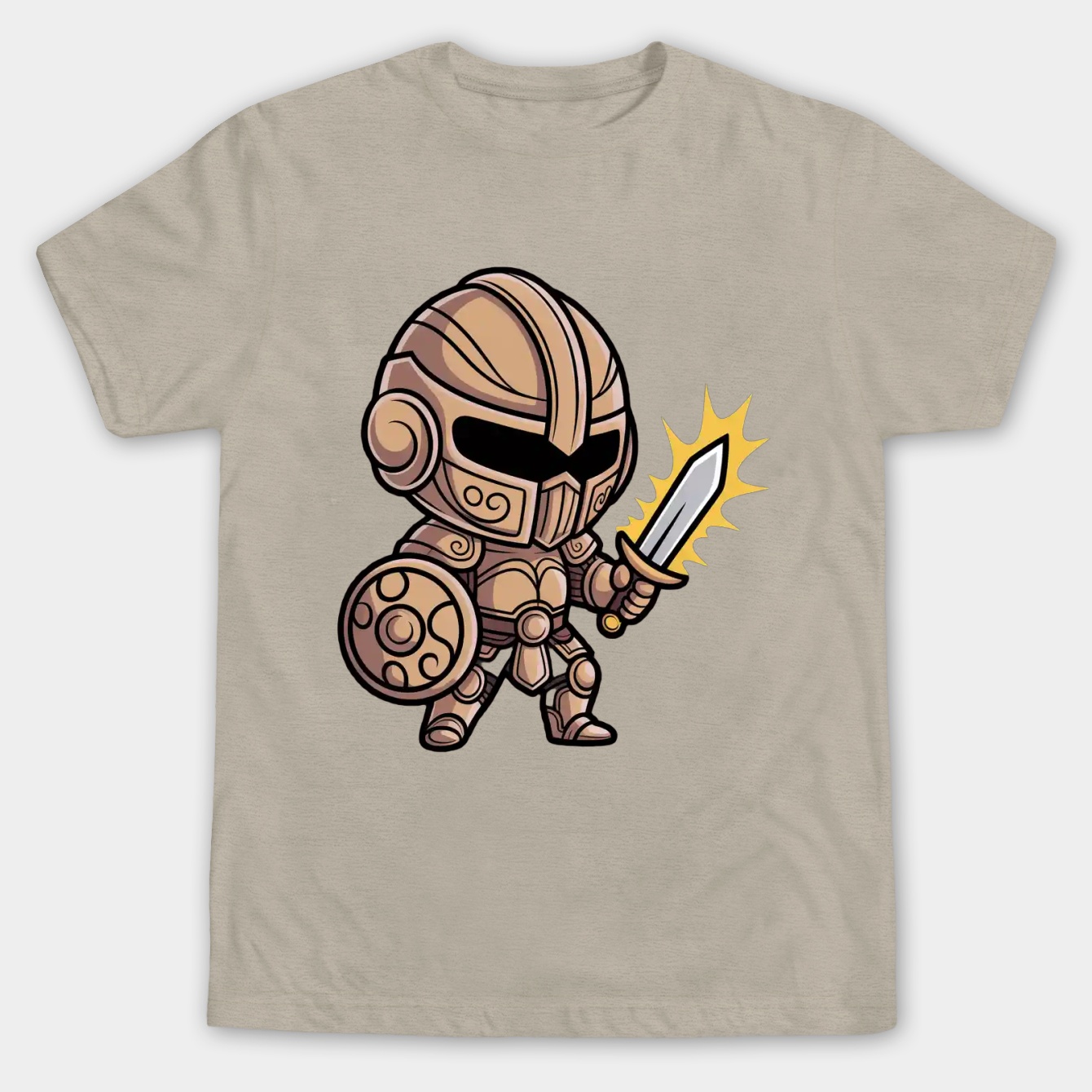 elden ring chibi warrior Men's Big & Tall T-shirt