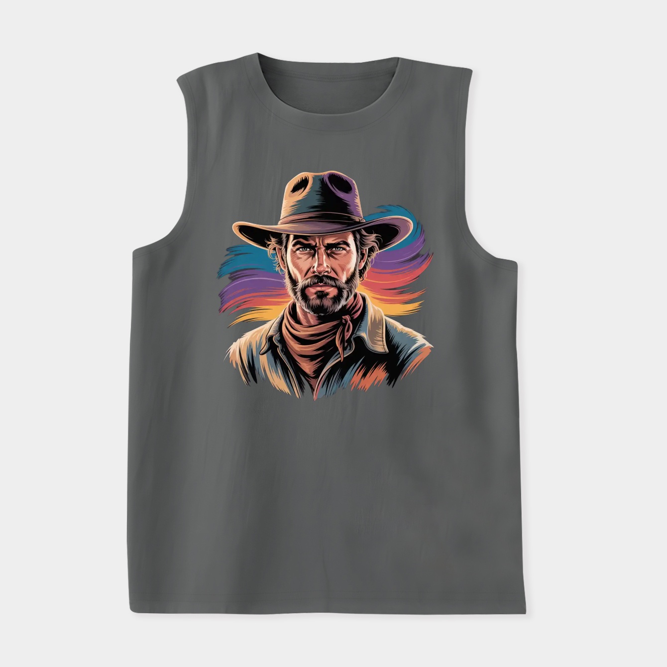 cowboy Women's Soft Tank Top