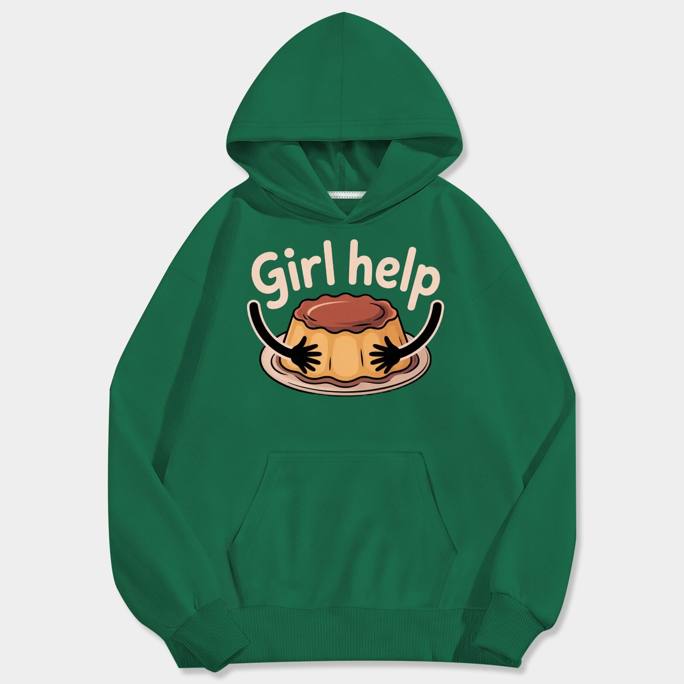Girl Help Please Needed Men's Big & Tall Hoodie