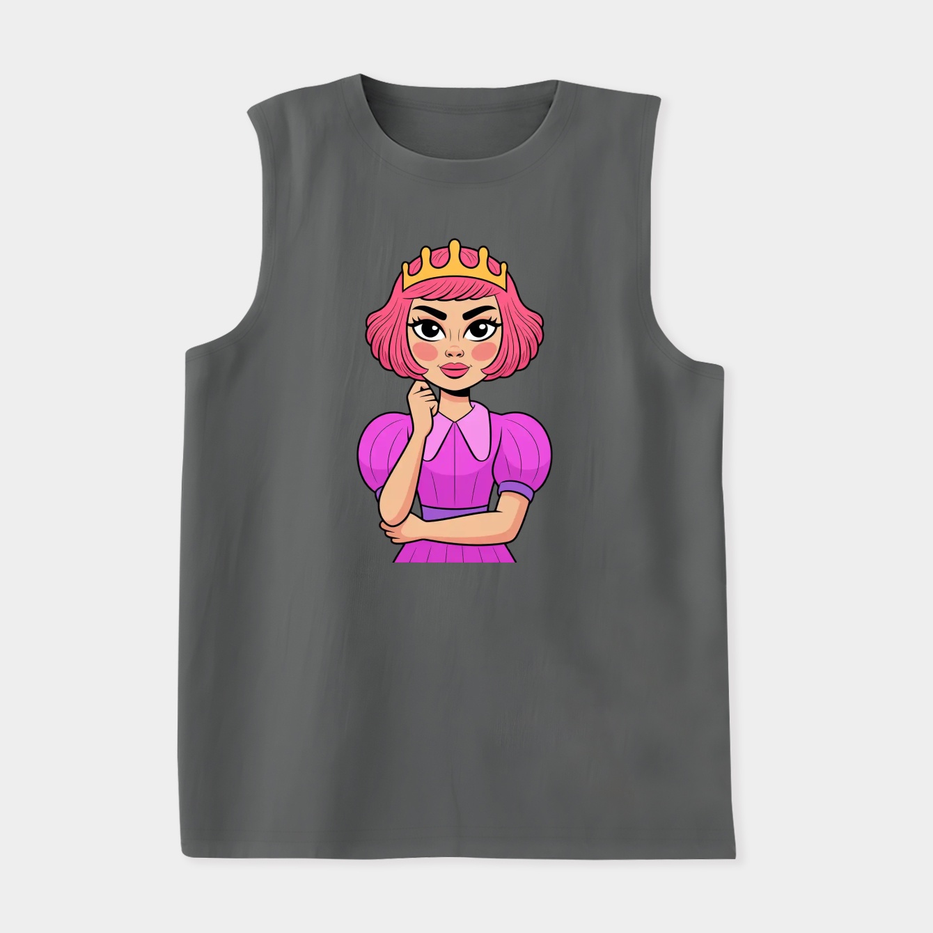 Princess Bubblegum~ Women's Soft Tank Top