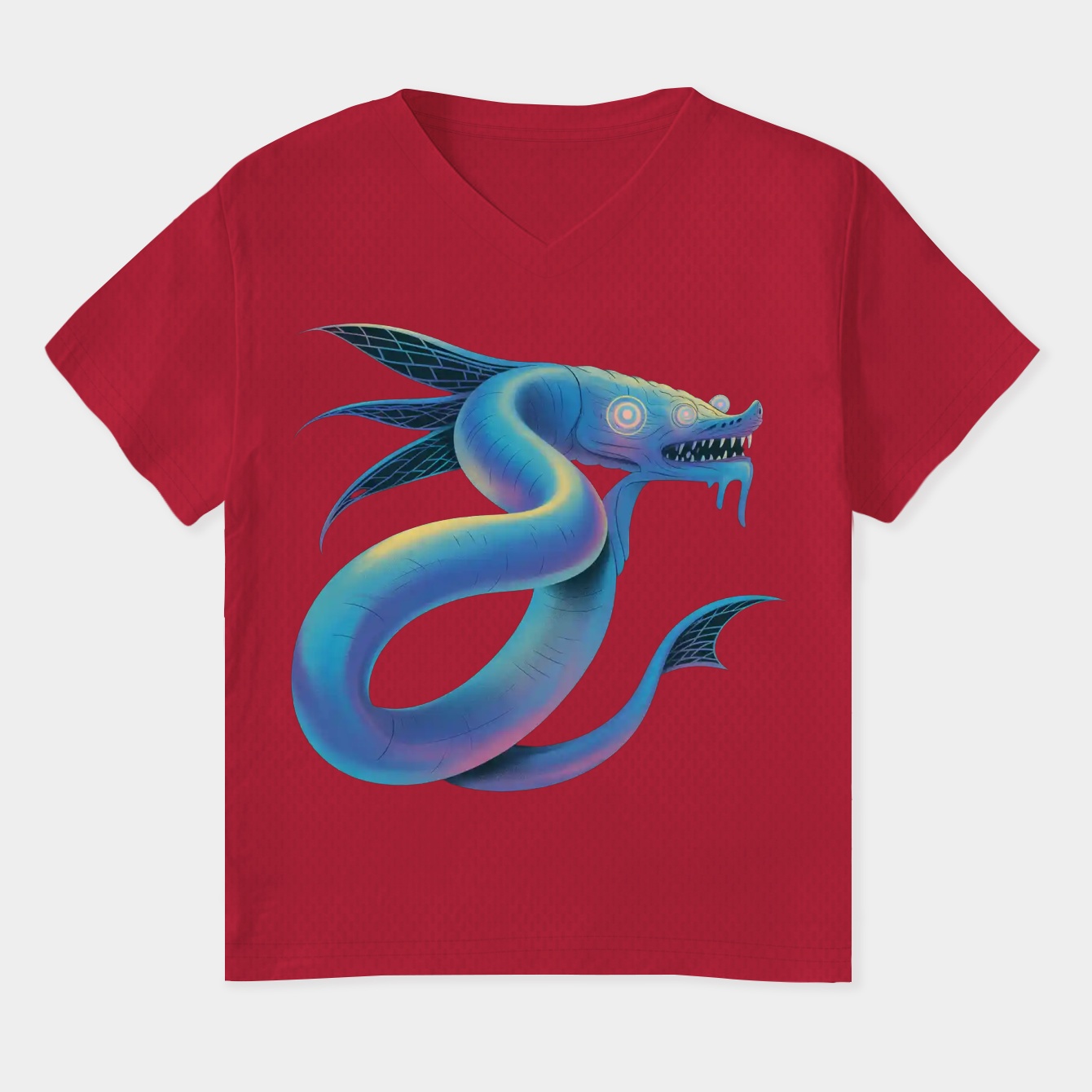 Ghost Leviathan Women's Plus Size V-Neck T-Shirt