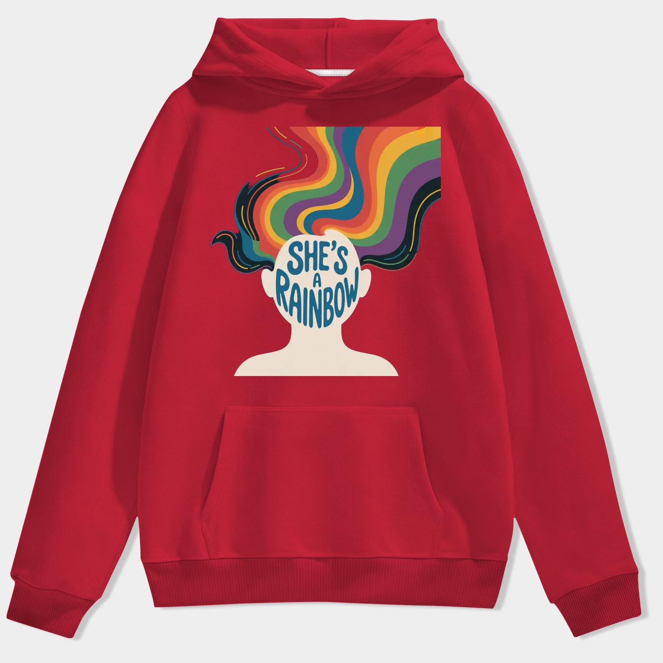 She_s a Rainbow Men's Hoodie
