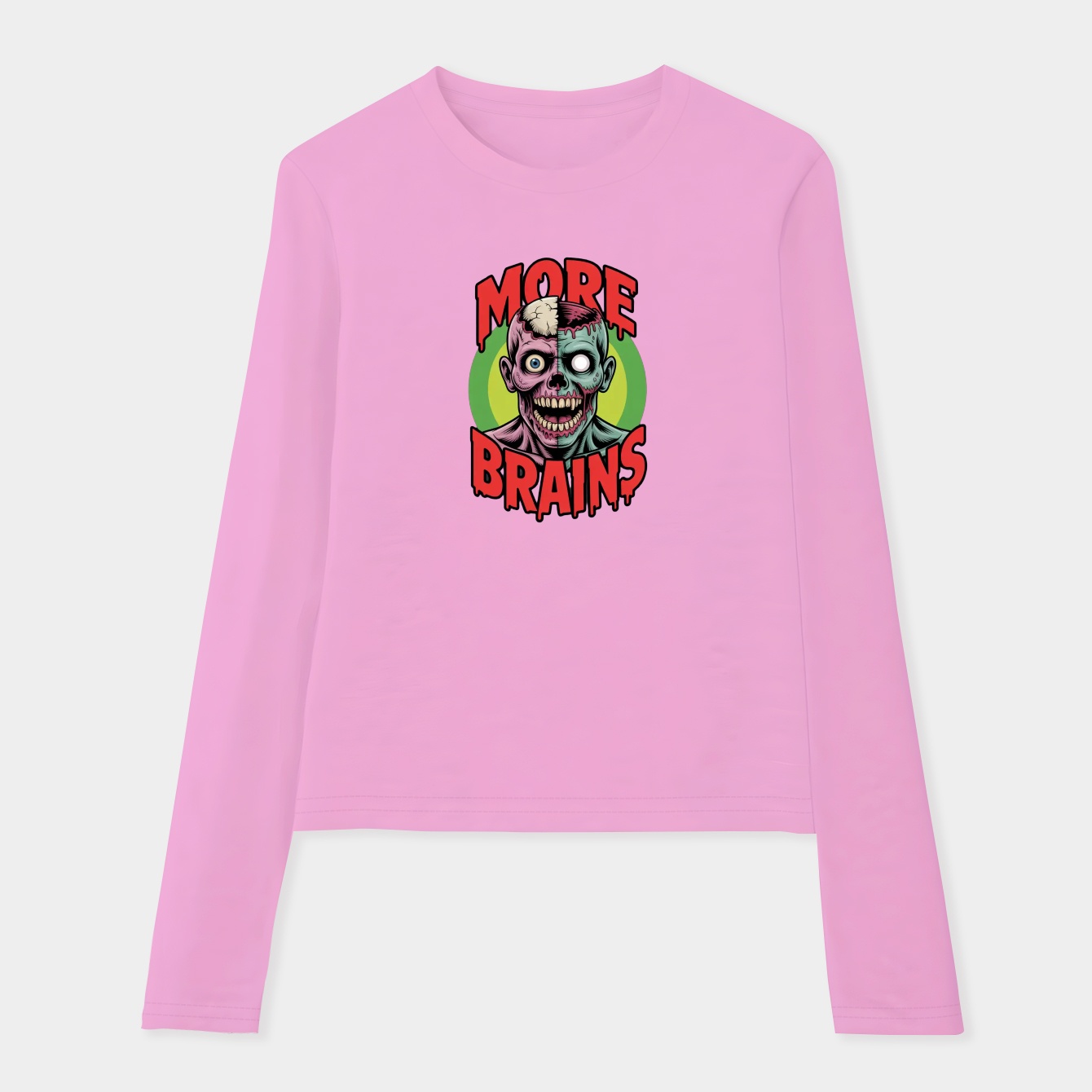 More Brains! Women's Soft Long Sleeve T-Shirt