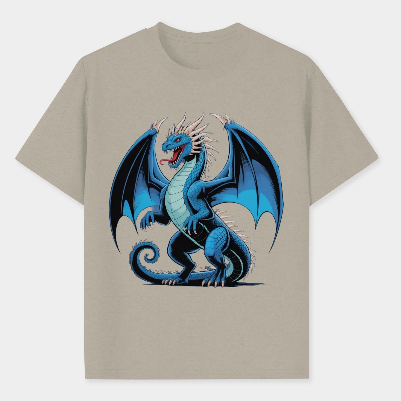 Blue Dragon Men's Performance Athletic T-Shirt