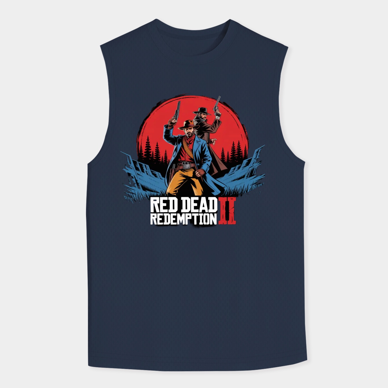 red dead redemption II Men's Big & Tall Tank Top