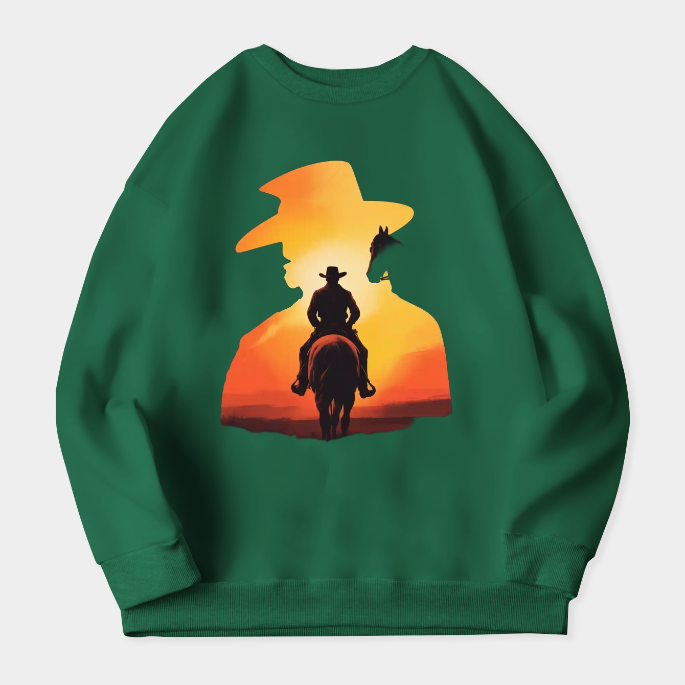 red dead Women's Crewneck Sweatshirt