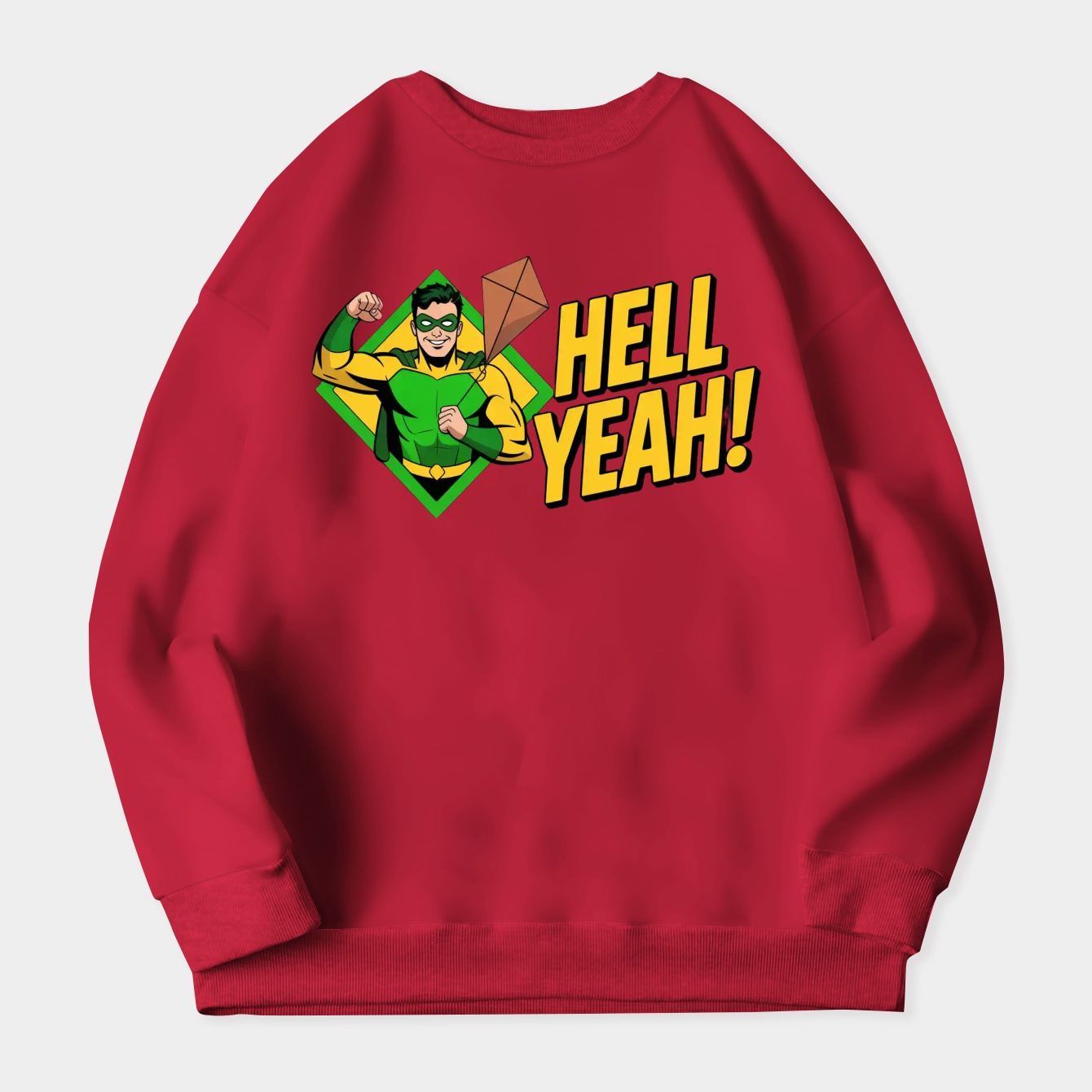 Kiteman! Hell yeah! Women's Plus Size Sweatshirt