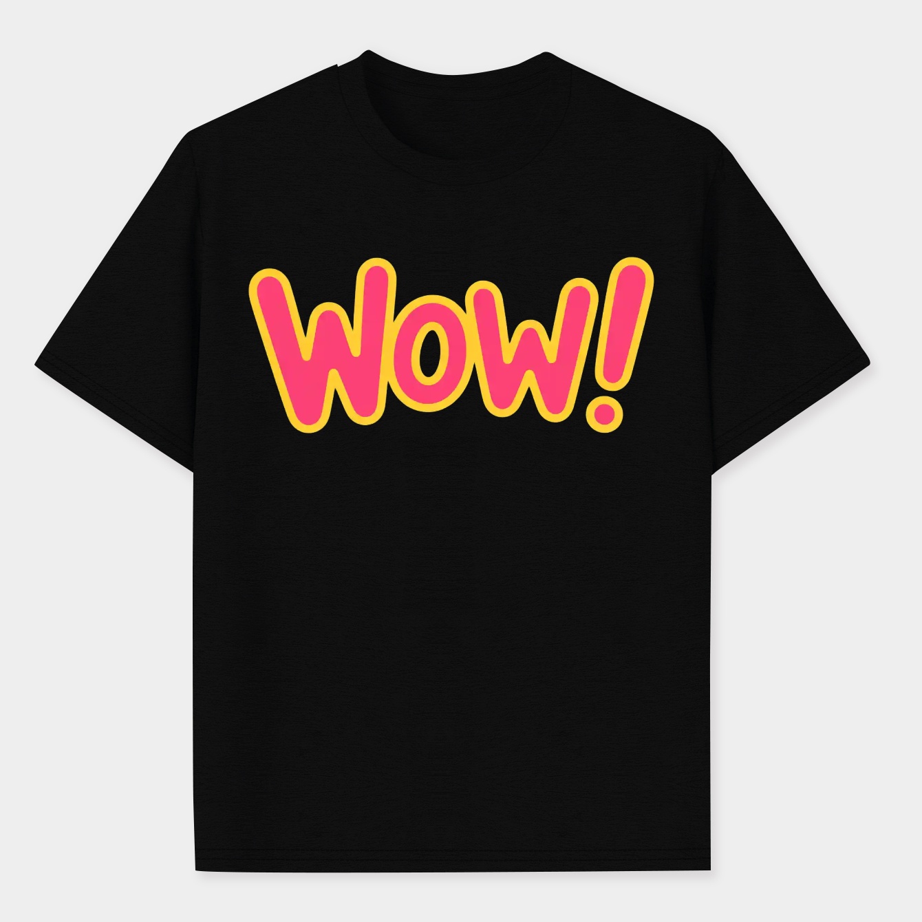 Wow Men's Performance Athletic T-Shirt