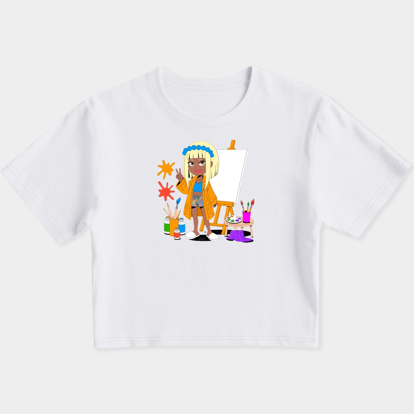 Angie Yonaga!!! Women's Slim Fit Baby Tee