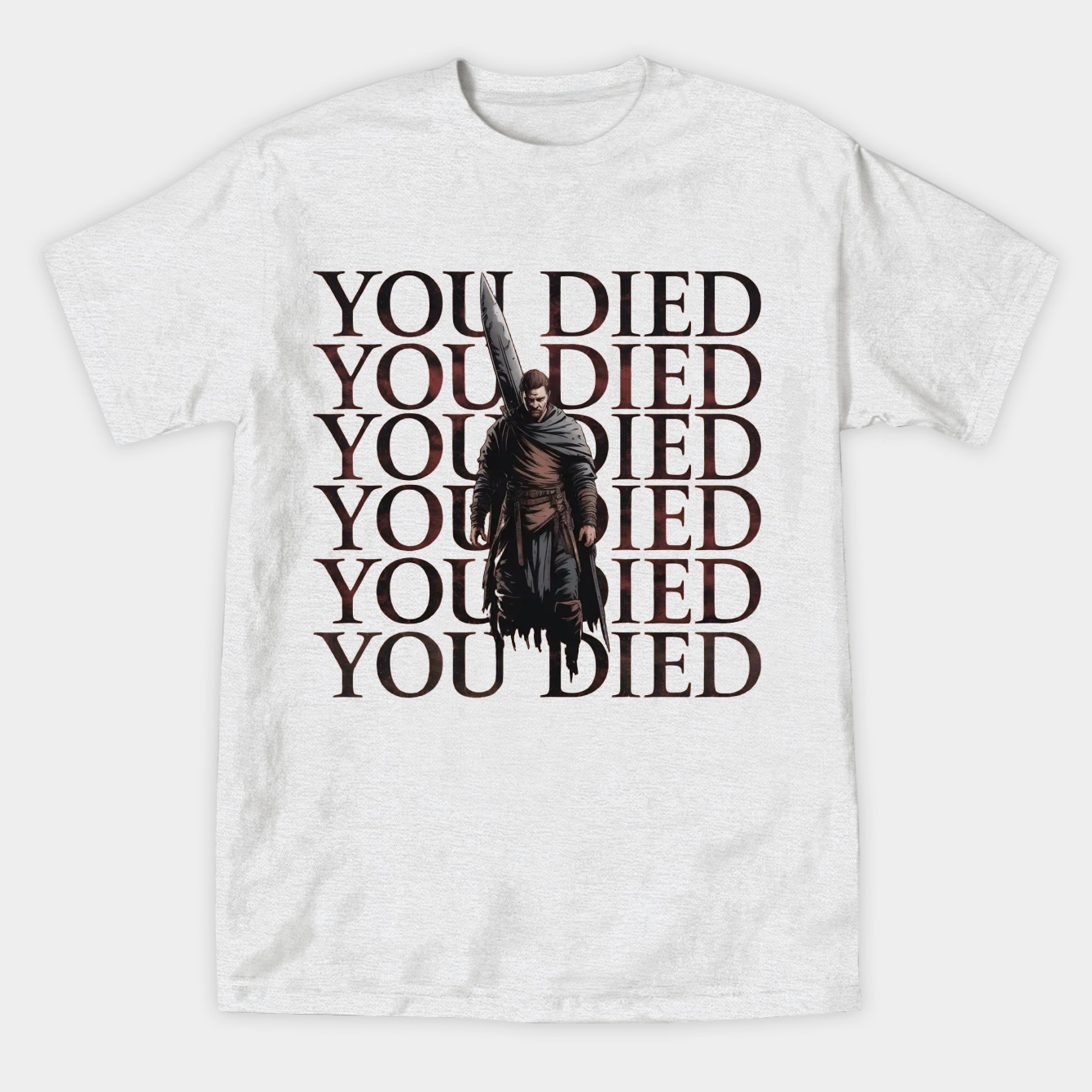 elden ring you died text Women's Athletic Performance T-Shirt