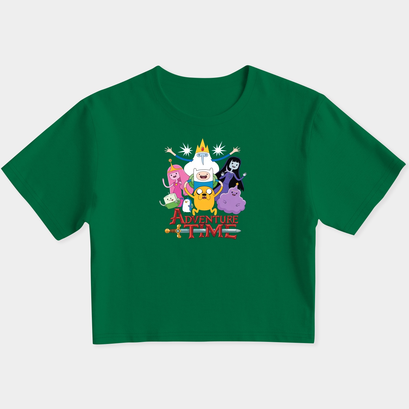Adventure Time! Women's Slim Fit Baby Tee