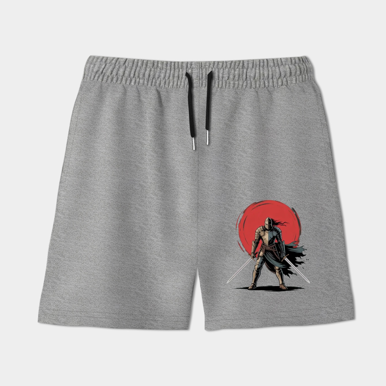 dark soul warrior in red moon