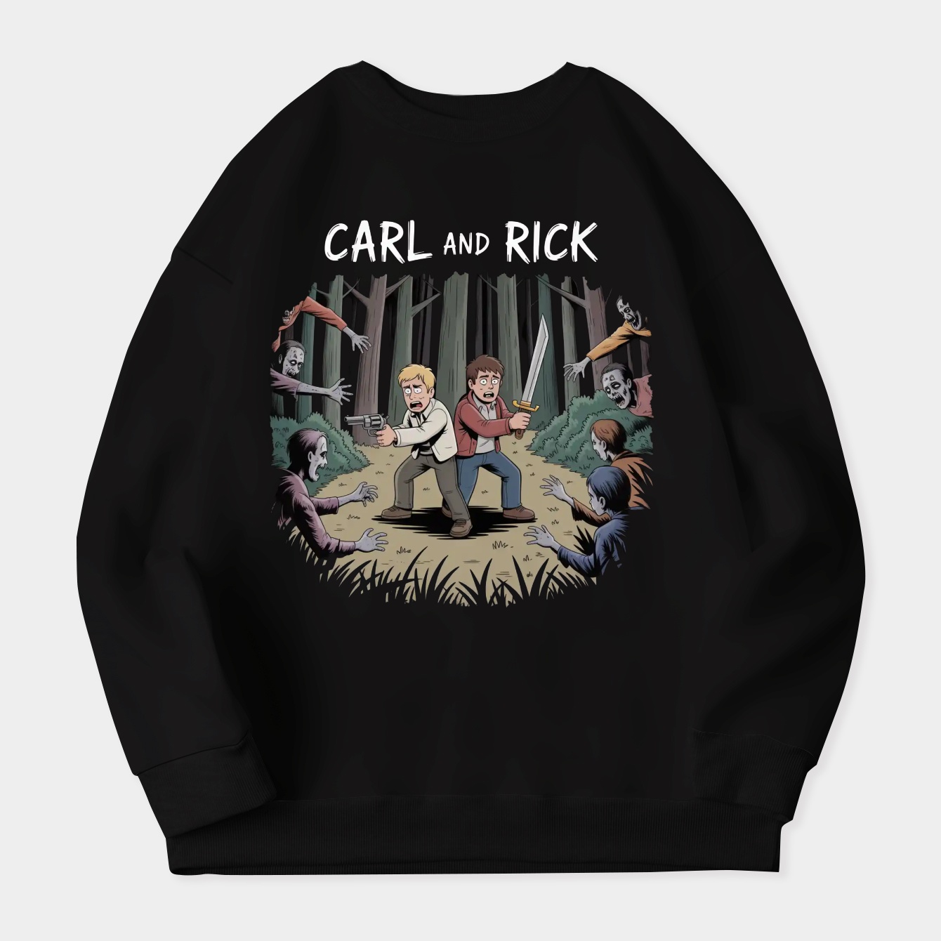Carl & Rick Women's Plus Size Sweatshirt