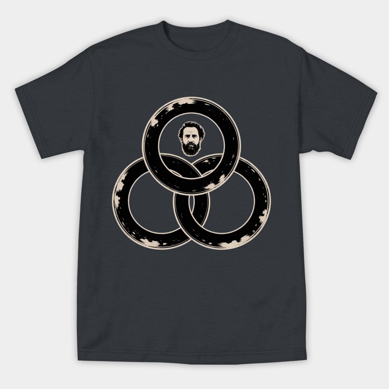 Bonzo 2 Interlocking Circles Women's Athletic Performance T-Shirt