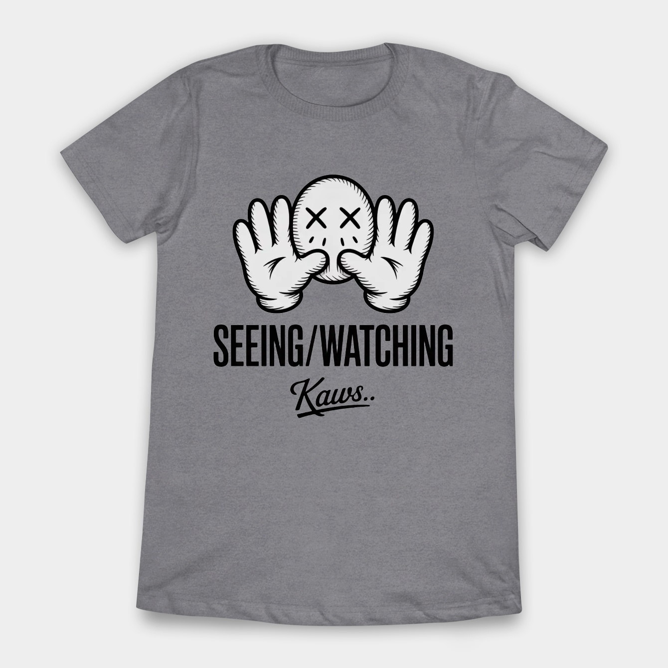 seeing watching kaws Women's T-Shirt