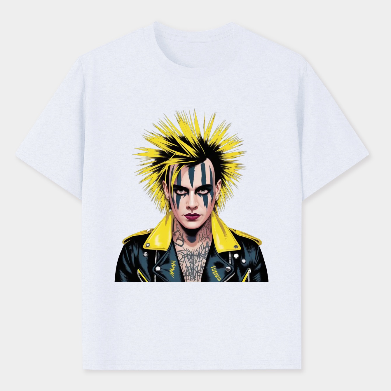 punk rocker portrait