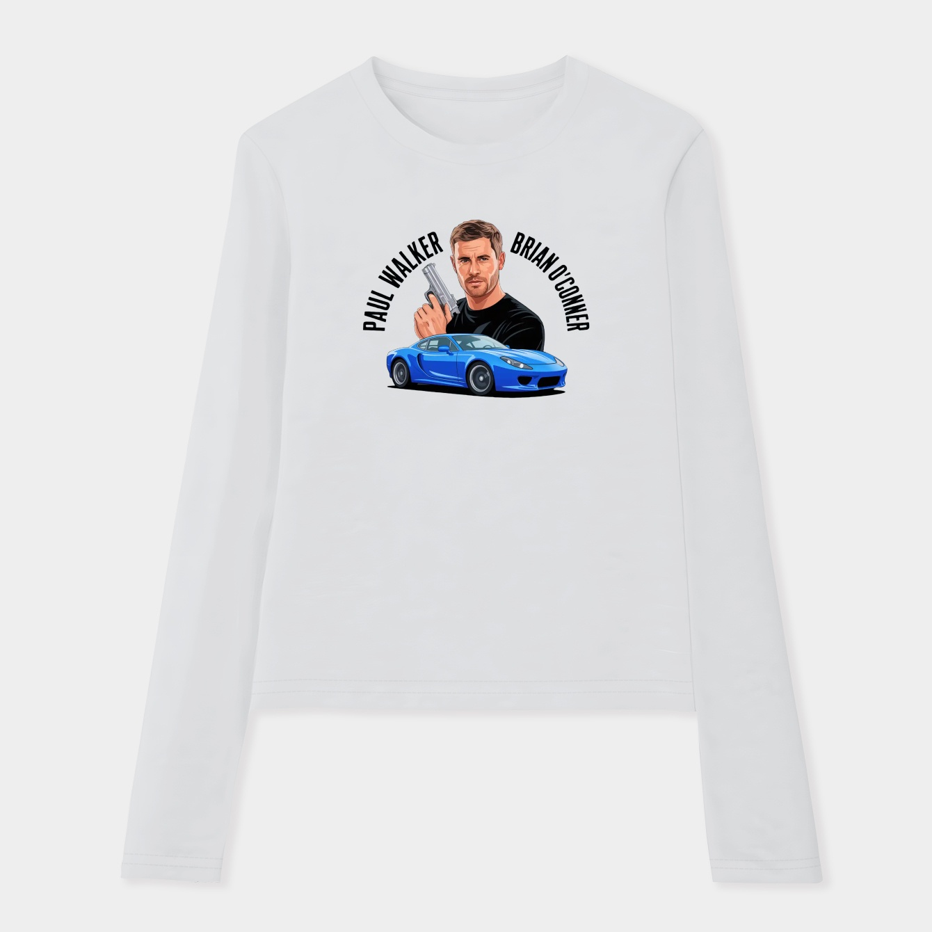 Paul Walker / Brian O'Conner Women's Soft Long Sleeve T-Shirt