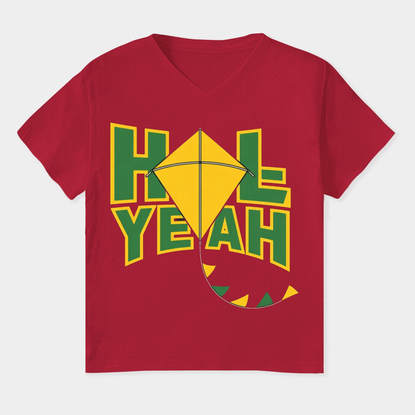 Hell yeah - kiteman- supervillain Women's Plus Size V-Neck T-Shirt