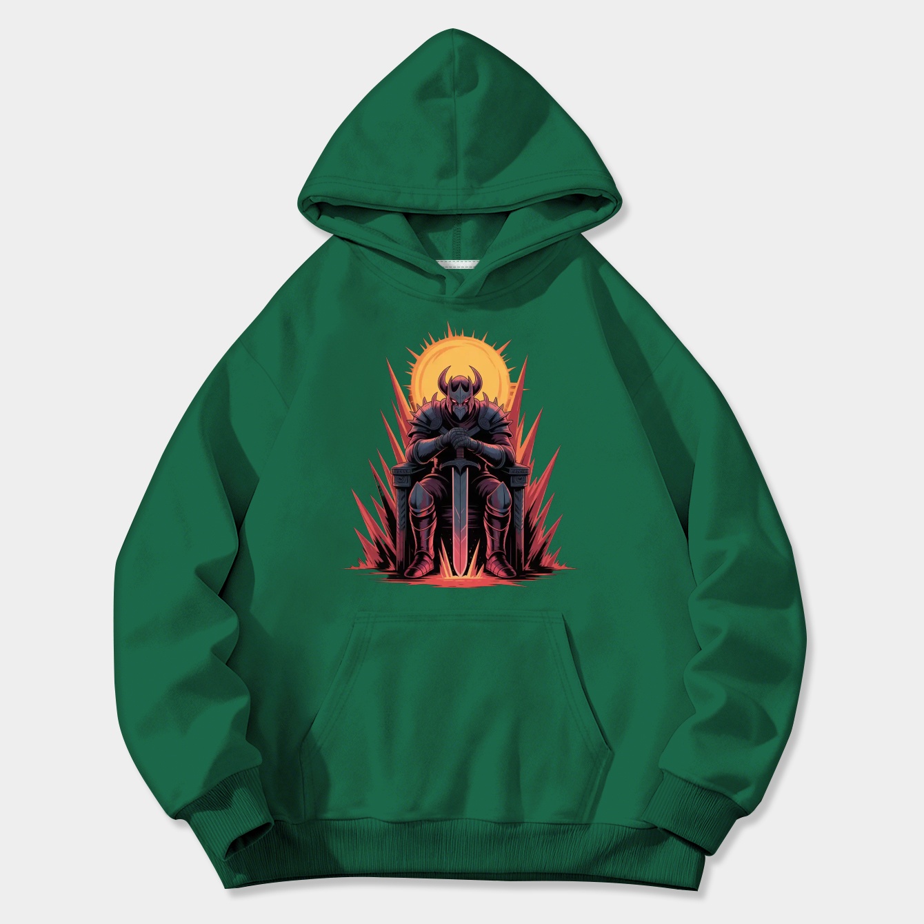 elden ring dark throne Women's Plus Size Hoodie