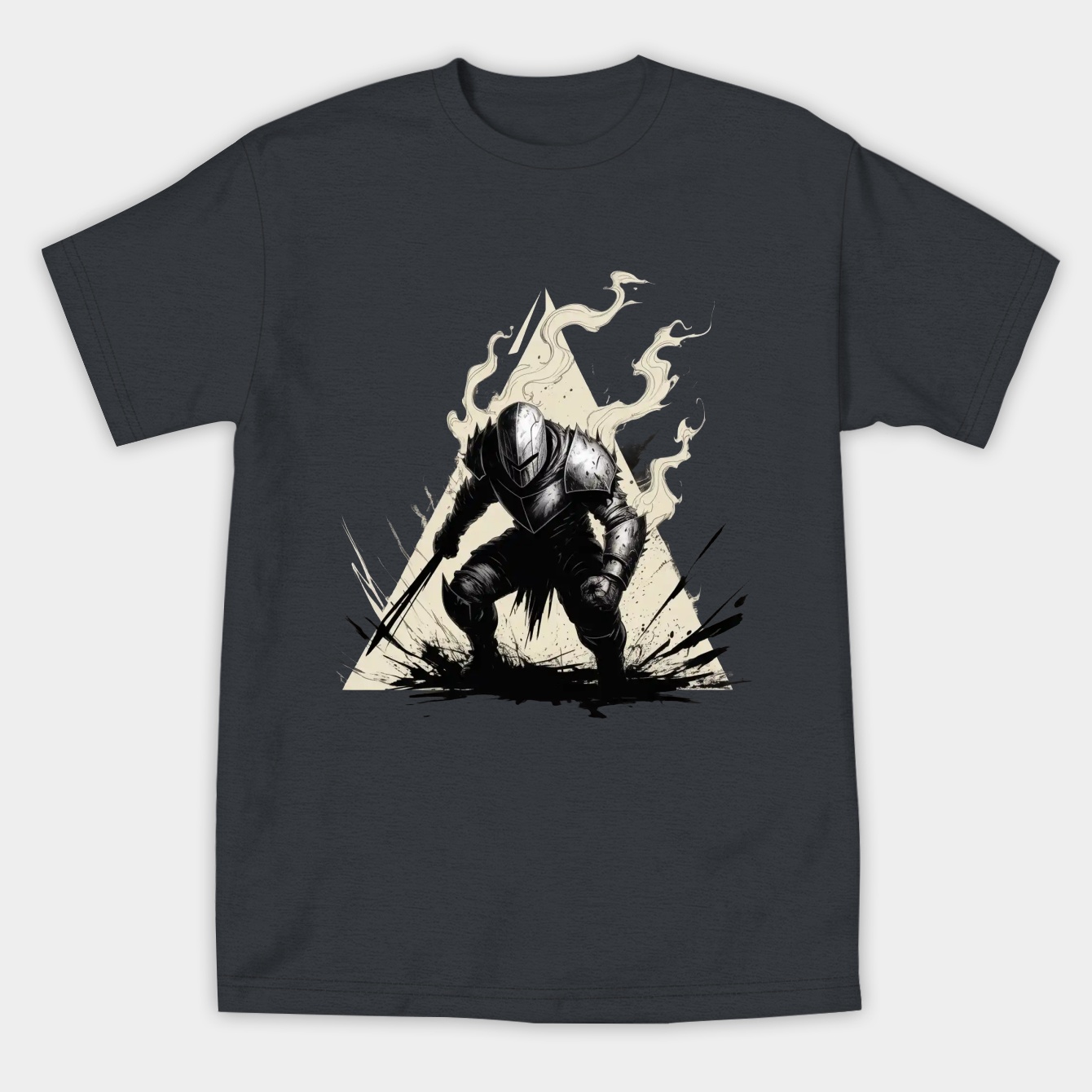 dark soul shadow warrior Women's Athletic Performance T-Shirt