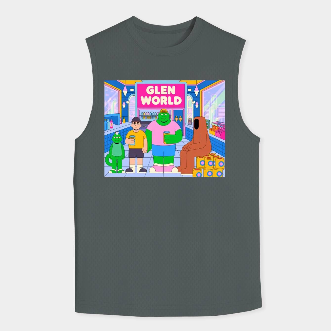 Glen World Men's Tank Top