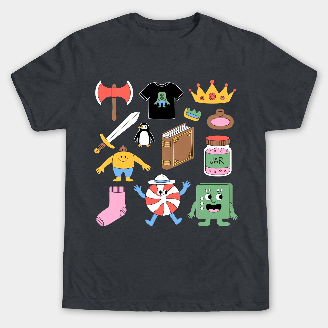 Adventure Time Men's Big & Tall T-shirt