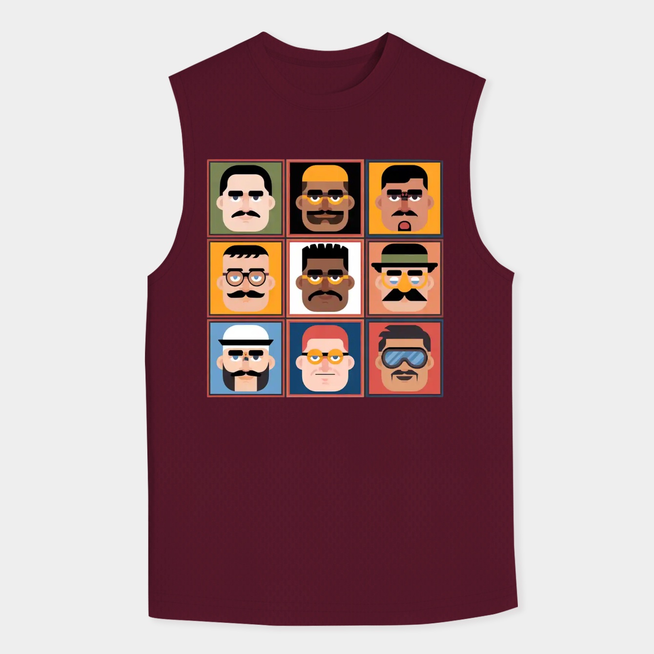TF2 BoxFace 1 Men's Tank Top