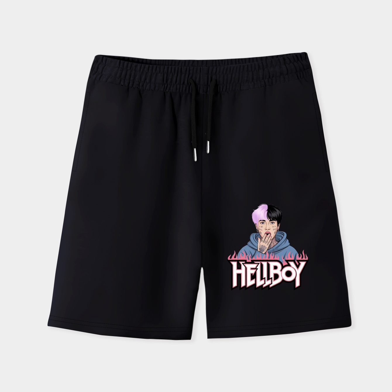 HELLBOY - lil peep Men's Quick-Dry Athletic Shorts