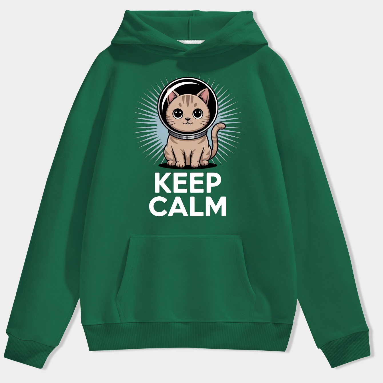 Keep calm original poster Men's Hoodie