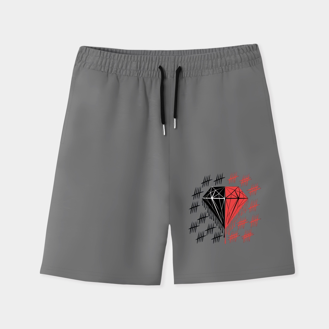 Crazy Diamond Men's Quick-Dry Athletic Shorts