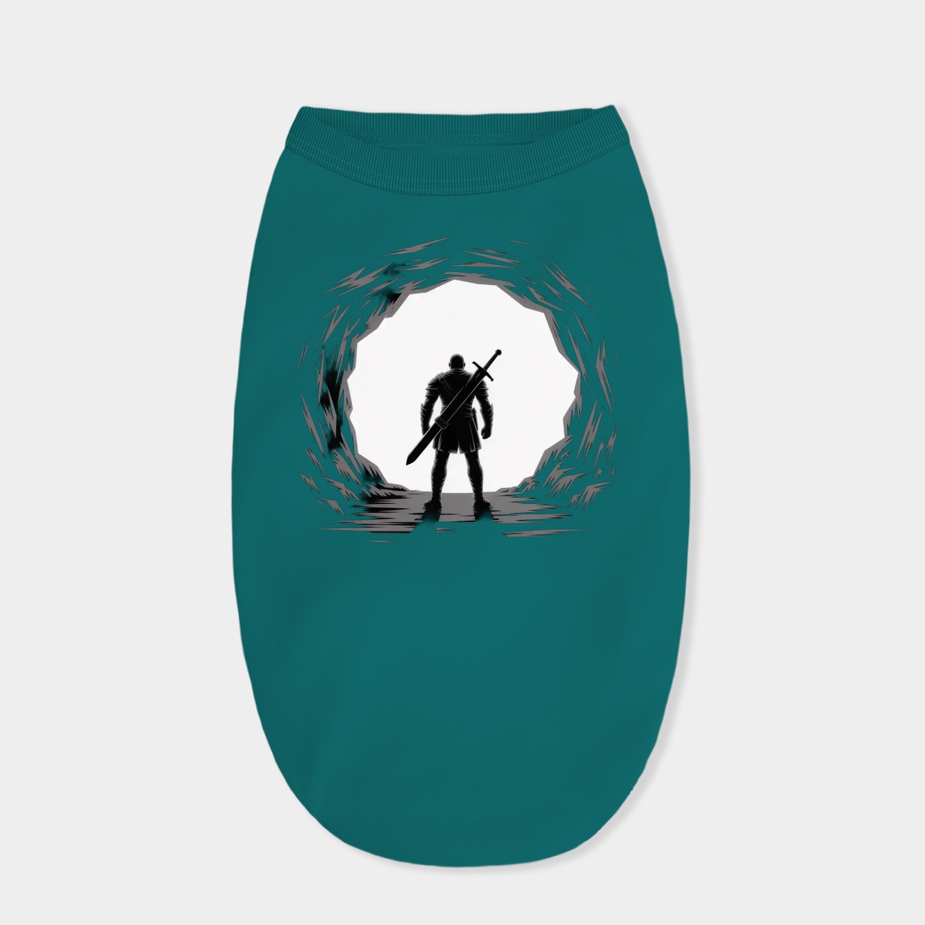 dark soul shadowed warrior Dog Shirt