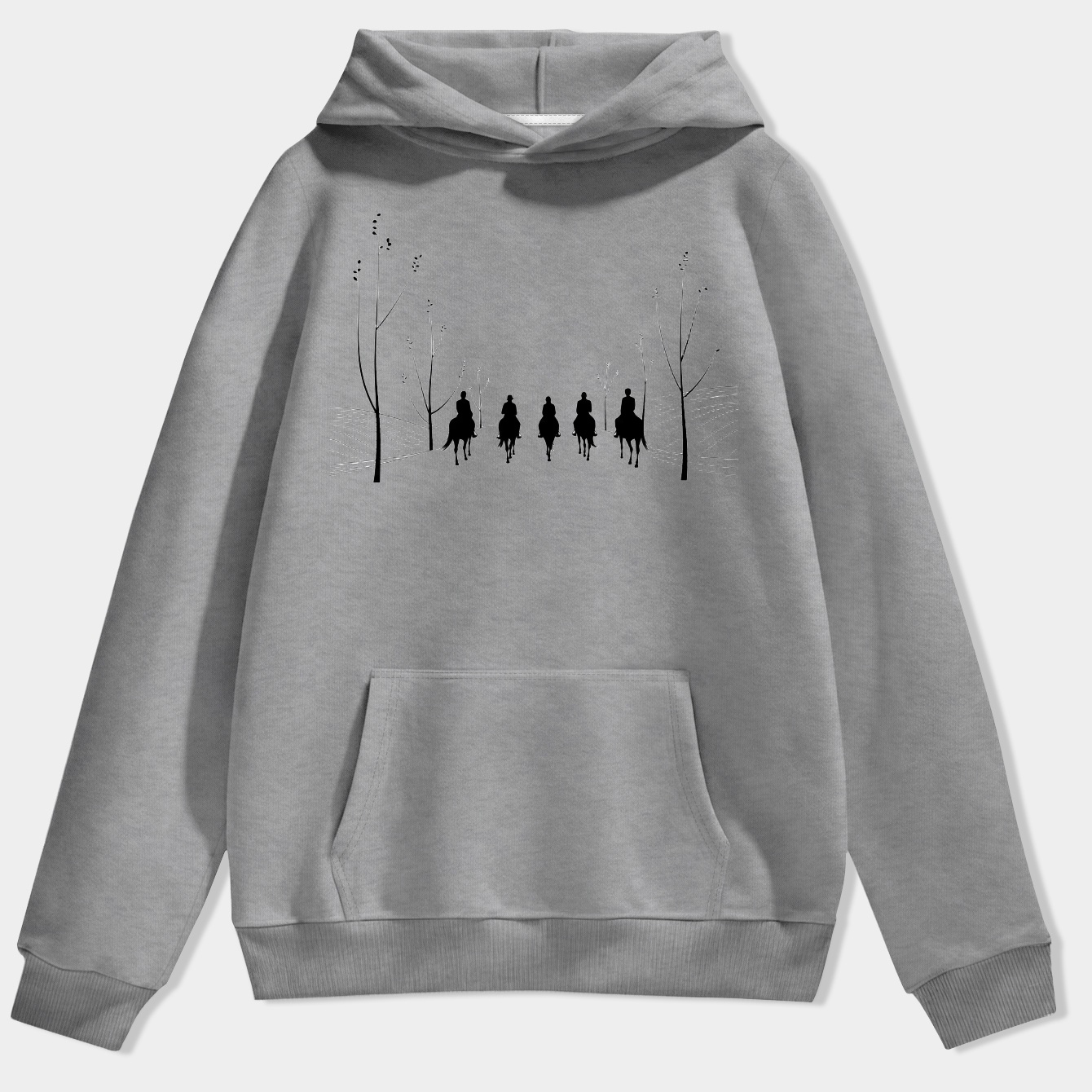 Riding Out (lineless) Men's Hoodie