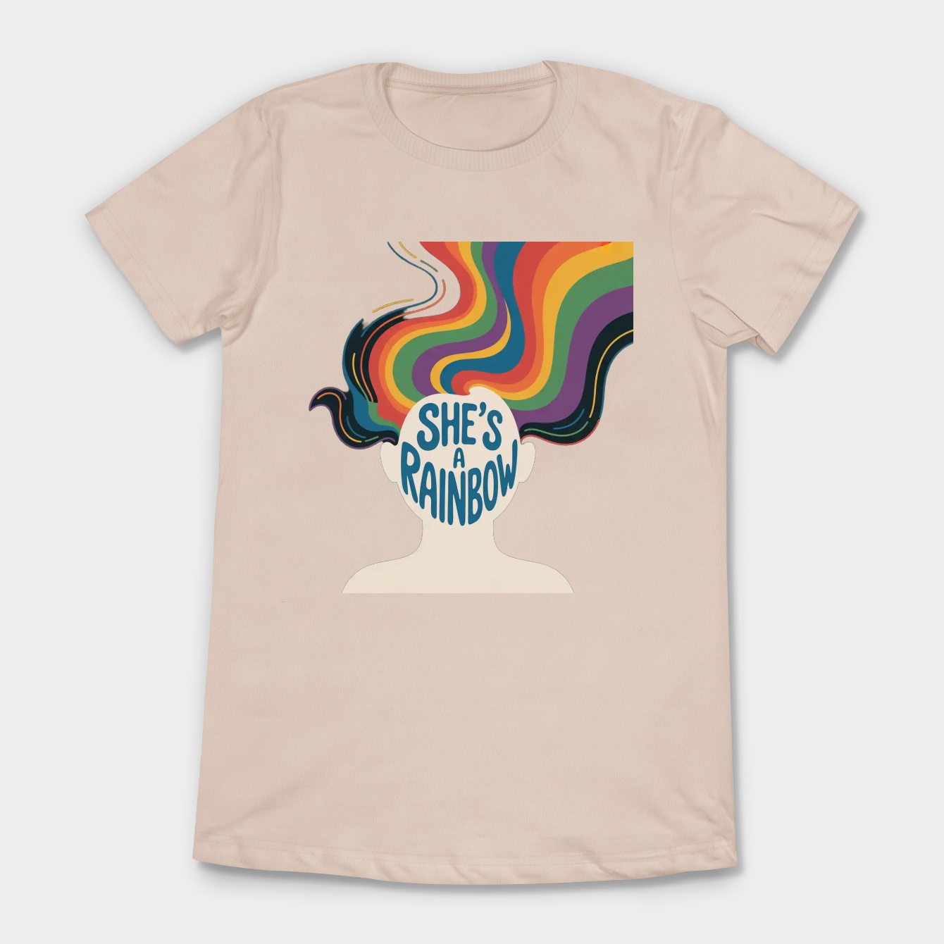 She_s a Rainbow Women's T-Shirt