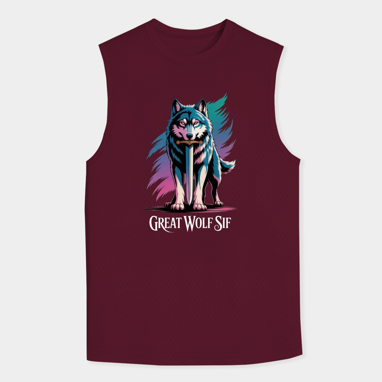 Great Wolf Sif Men's Big & Tall Tank Top